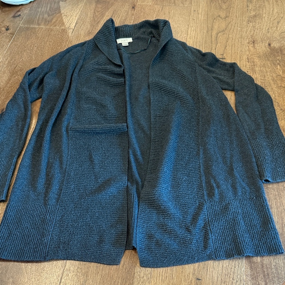 Loft Open Front Cardigan Sweater